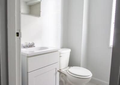 Bathroom with natural light