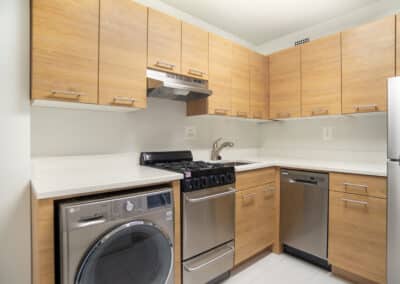 Kitchen with modern appliances